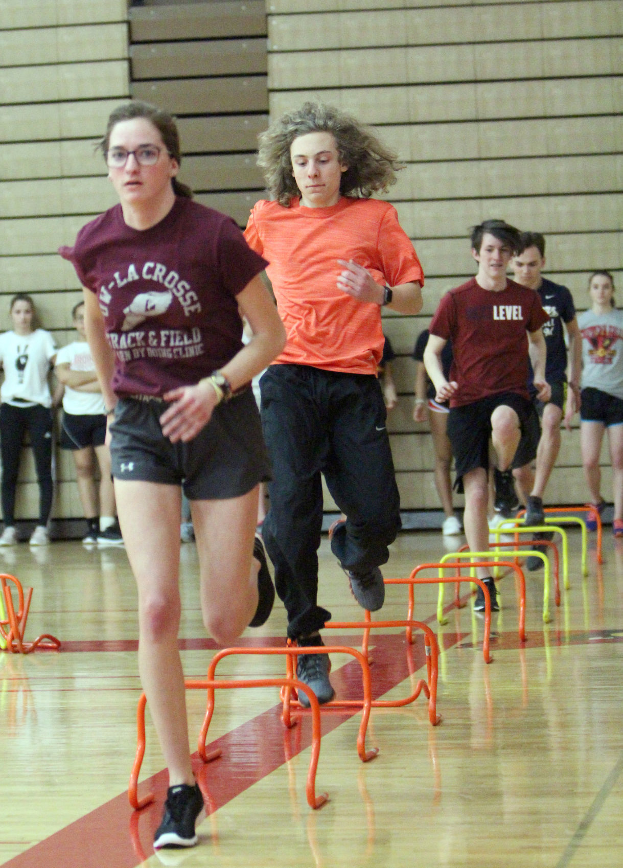 First Day of Track and Field Practice at Chi-Hi 3-5-18